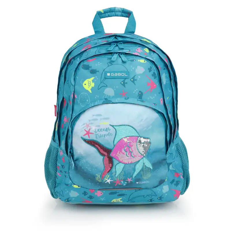 کوله پشتی دخترانه مدل ACQUA سایز 32×44×18 برند گابل
